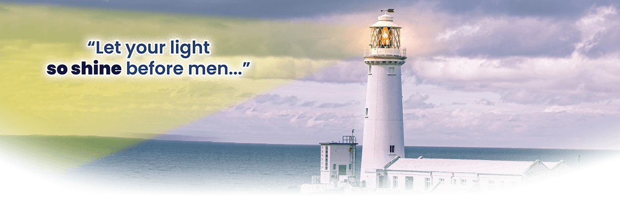 Let your light so shine before men...